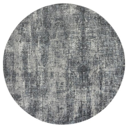 UNITED WEAVERS OF AMERICA Veronica Constance Blue Round Rug, 7 ft. 10 in. 2610 20460 88R